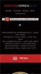 Mobile Screenshot of americancoinsandgold.com